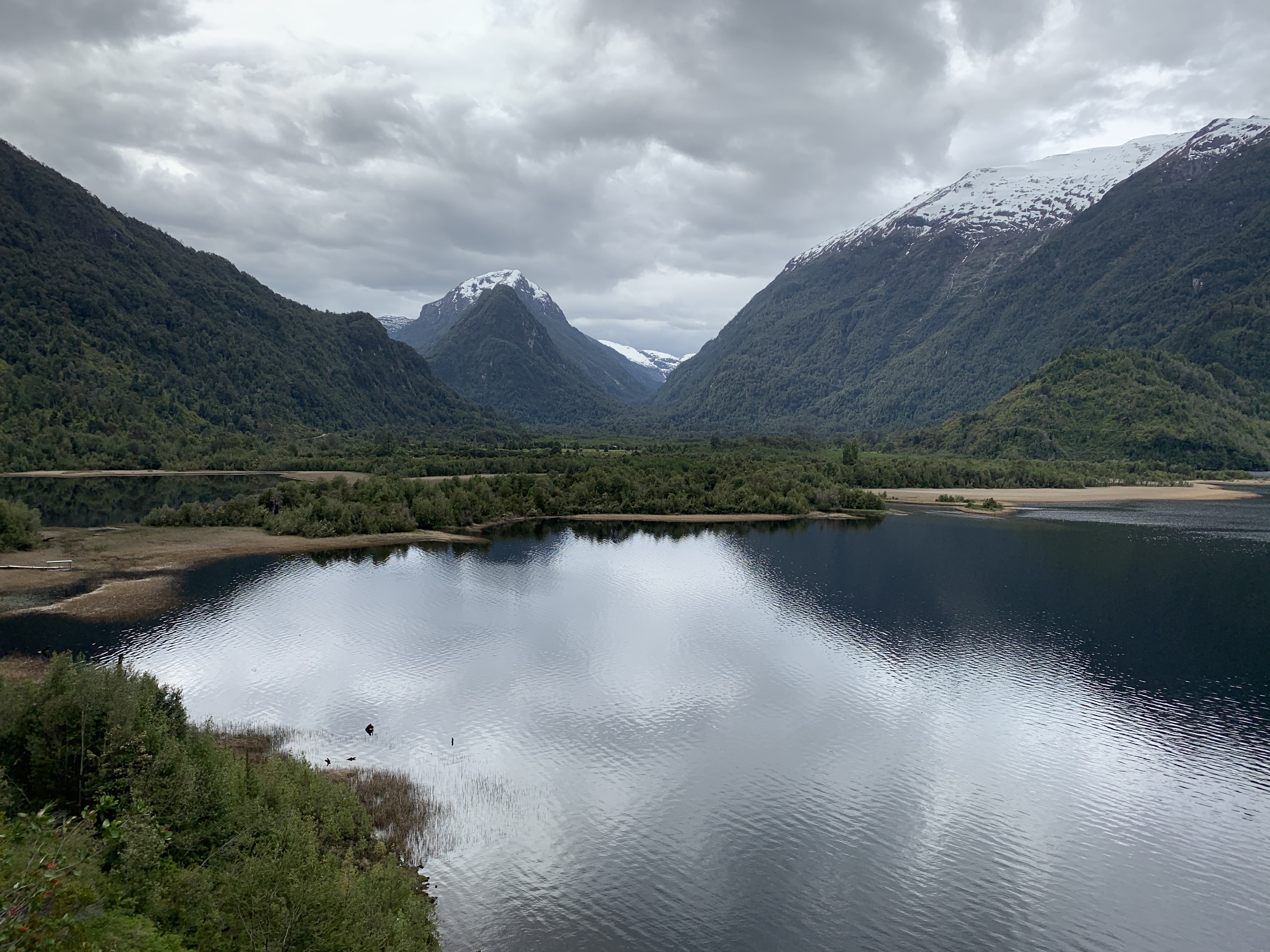 Paisaje del proyecto Lago Los Palos